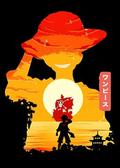 Luffy Going Merry Sunset, One Piece