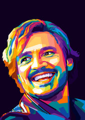 Pedro Pascal Meme Wpap Art