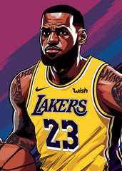 LeBron James Lakers Basketball