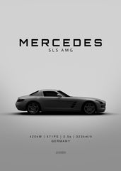 Mercedes-Benz SLS AMG - Silver