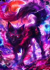 Cosmic Wolf Majesty