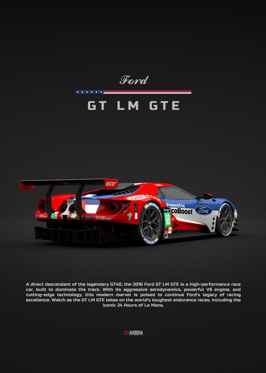 2016 Ford GT LM GTE - Back