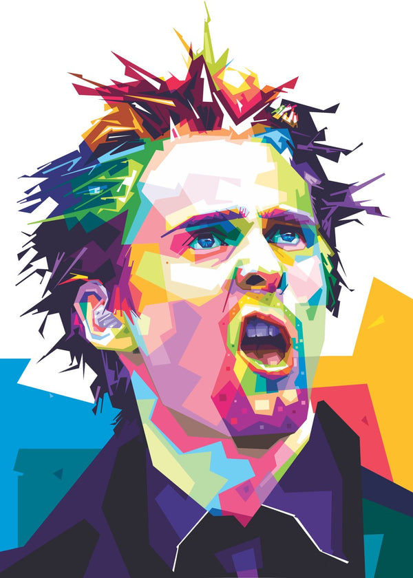 Matt Bellamy WPAP Popart