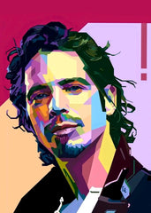 Chris Cornell pop art portrait