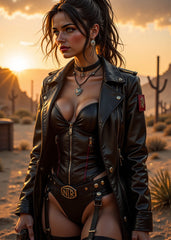 Nevada Desert Pinup
