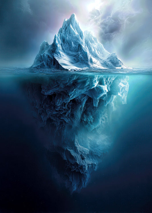 Iceburg Above and Below