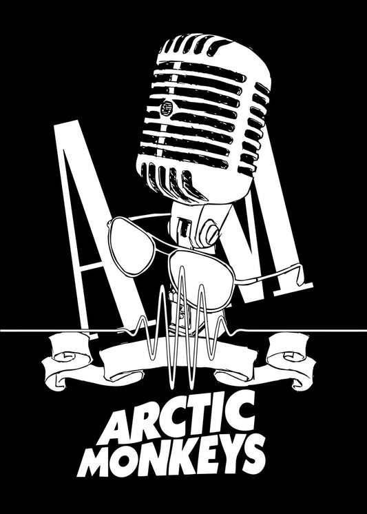 Arctic Monkeys Black and White