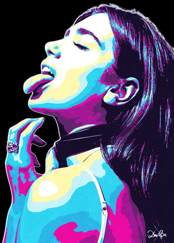 Dua Lipa Retro Style