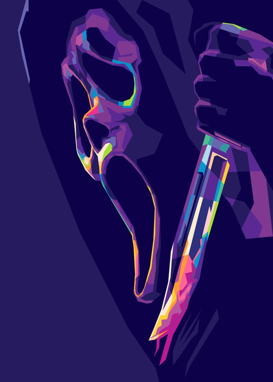 Scream Movie Pop Art