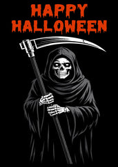 Grim Reaper Halloween Greeting