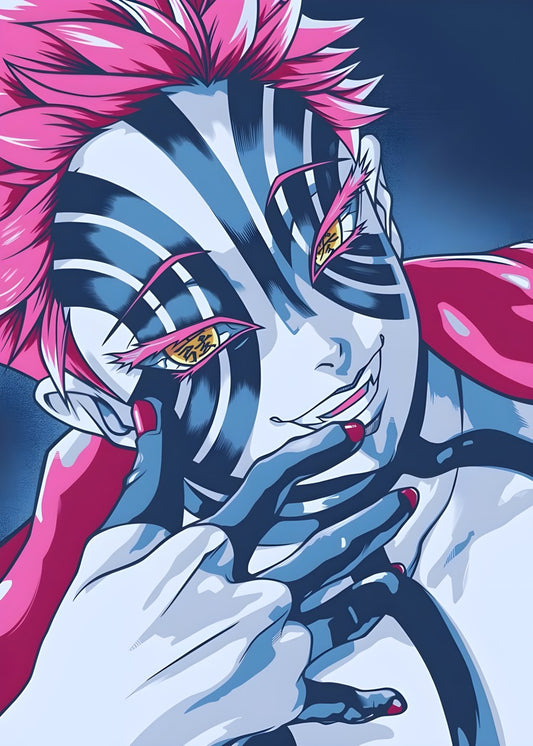 Akaza Portrait, Demon Slayer Kimetsu no Yaiba