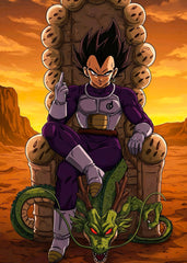 vegeta with shenlong