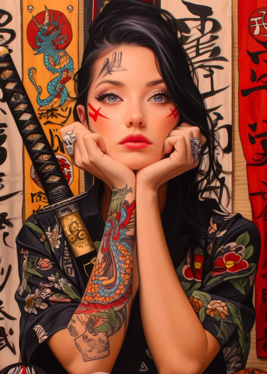 Cute samurai