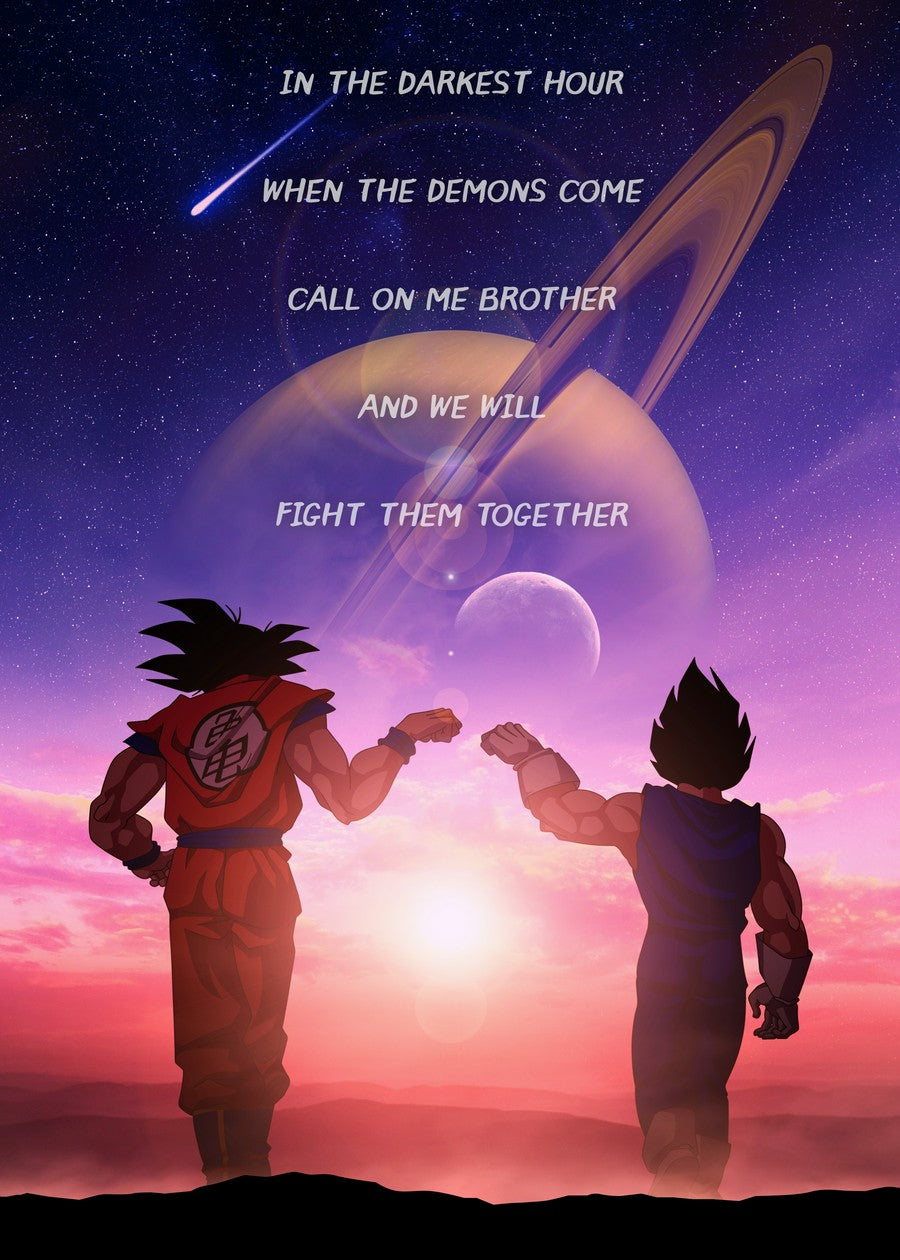 Goku and Vegeta