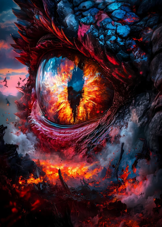 Fiery Gaze of the Dragon