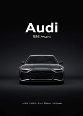 AUDI rs6 avant black 