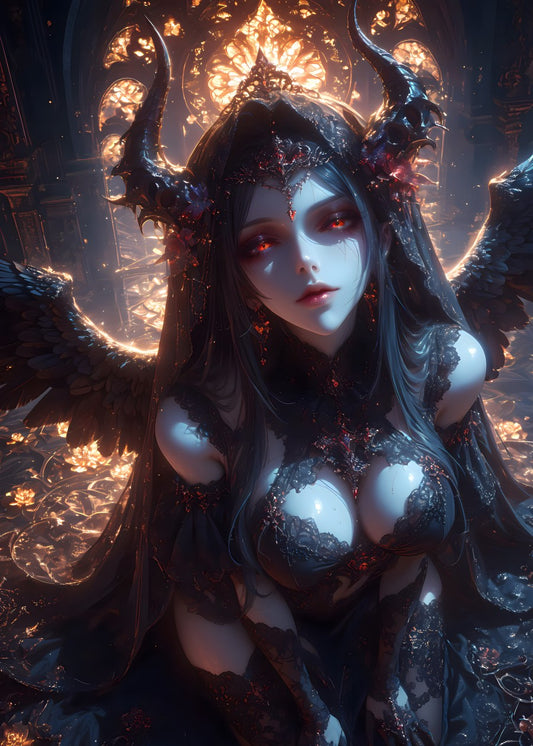 Dark Fantasy Anime Girl