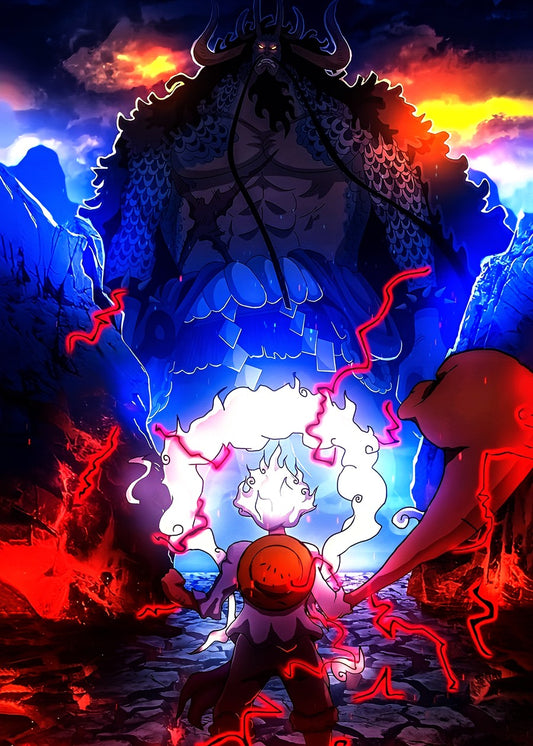 Luffy vs kaido hybrid 