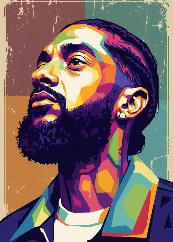 Nipsey Hussle pop art
