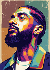 Nipsey Hussle pop art