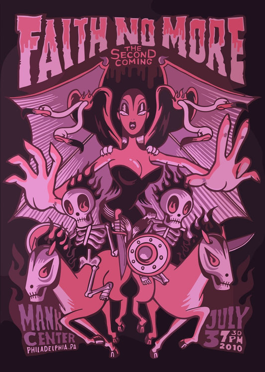 Faith No More Concert Poster