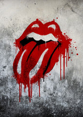 The Rolling Stones red