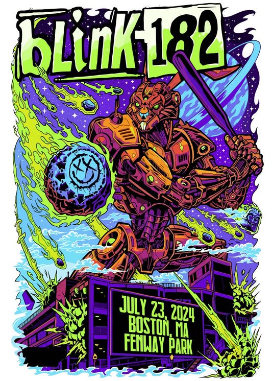 Blink-182 Boston Fenway Park