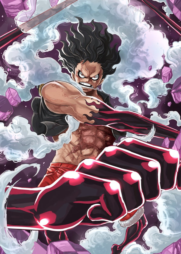 Luffy gear 4, Dragon ball