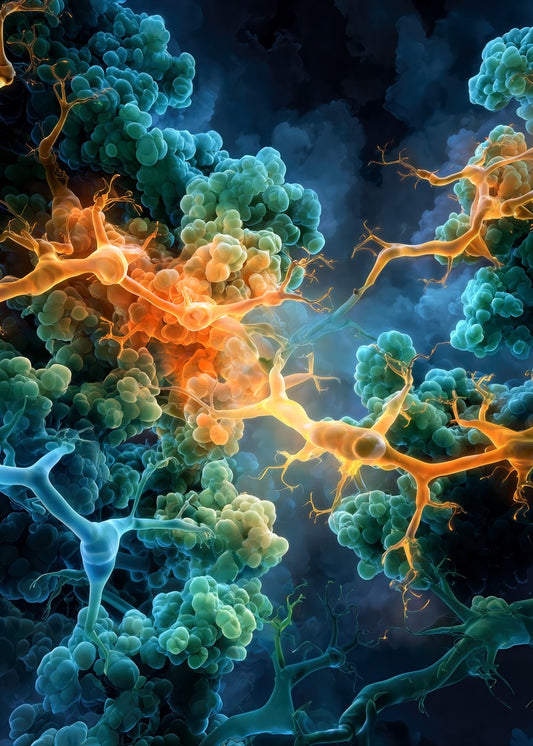 Intricate World Human Brain