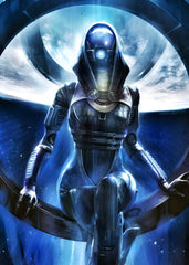 Shepard leads a team of heroes