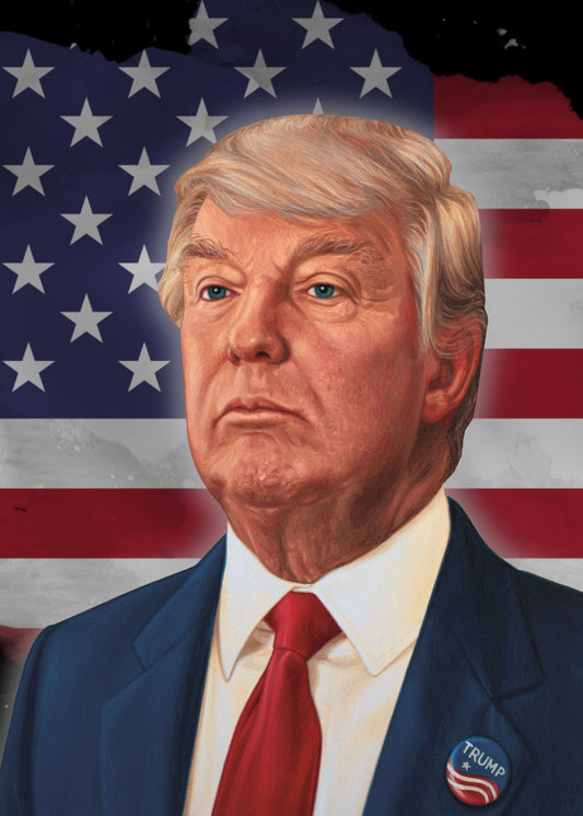 Trump painting, United States President