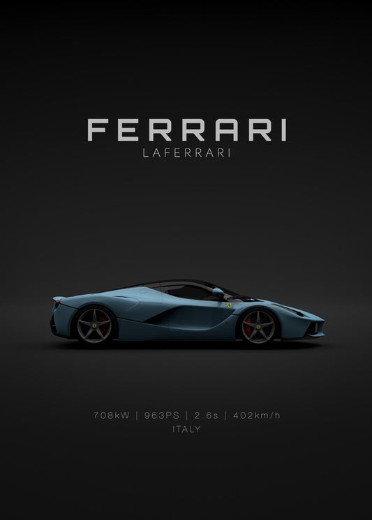 Ferrari LaFerrari Blue Specs