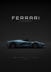 Ferrari LaFerrari Blue Specs