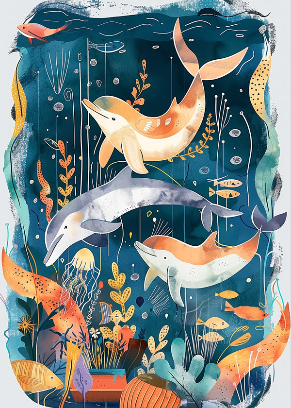 Dolphin Dance Underwater