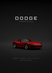 Dodge Viper RT-10 Red Front