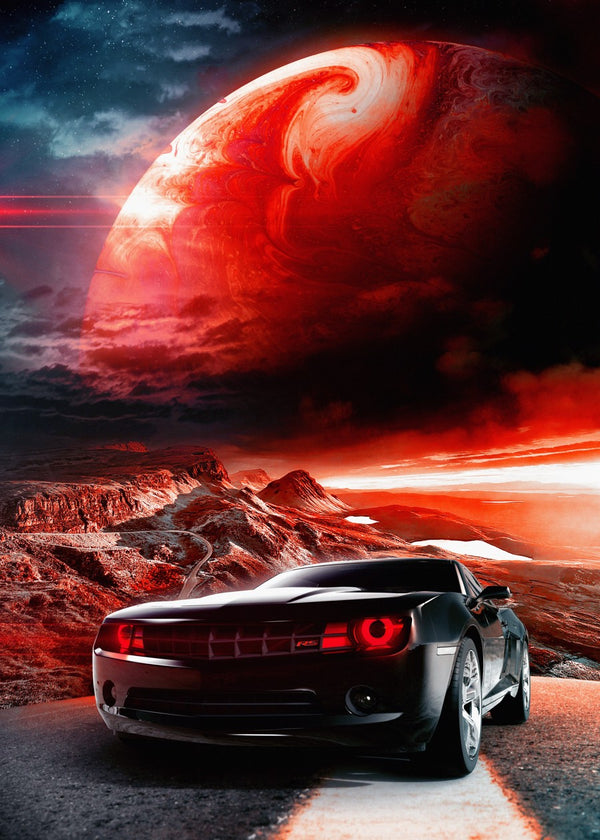 Red Planet Camaro