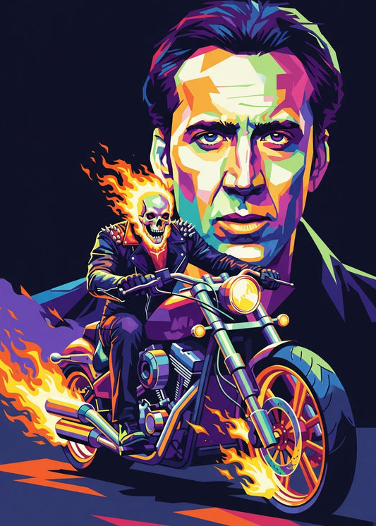 Ghost Rider WPAP art