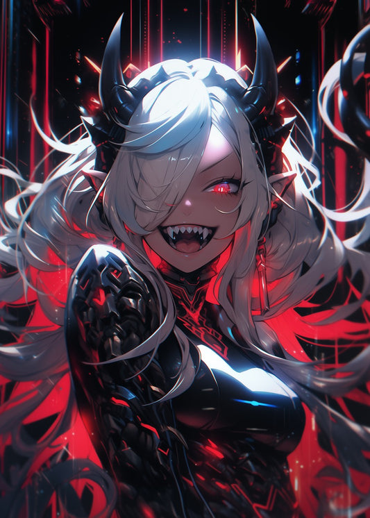 Cyberpunk Anime Girl
