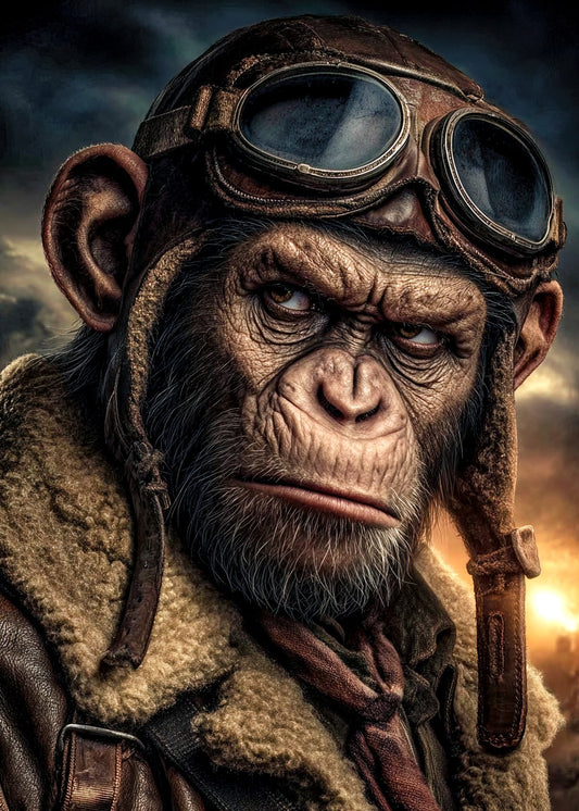 Chimpanzee Aviator