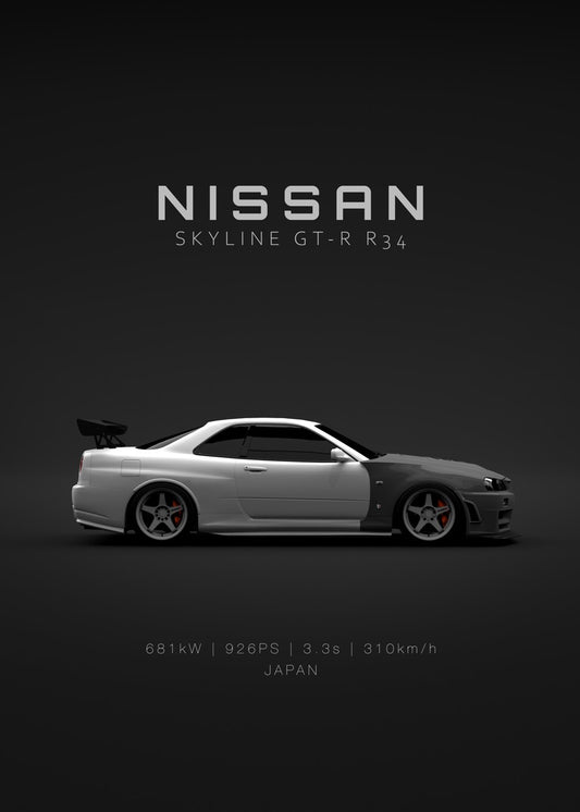 Nissan Skyline GT-R R34 