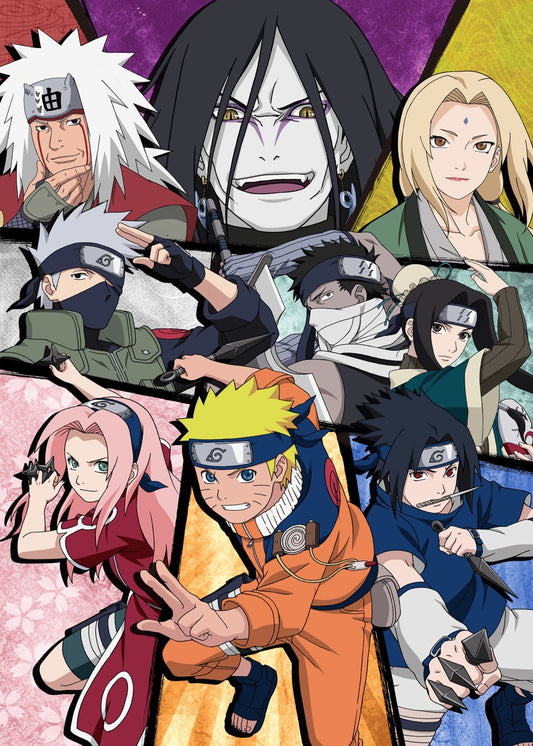 Team 7 and Hokage Faces