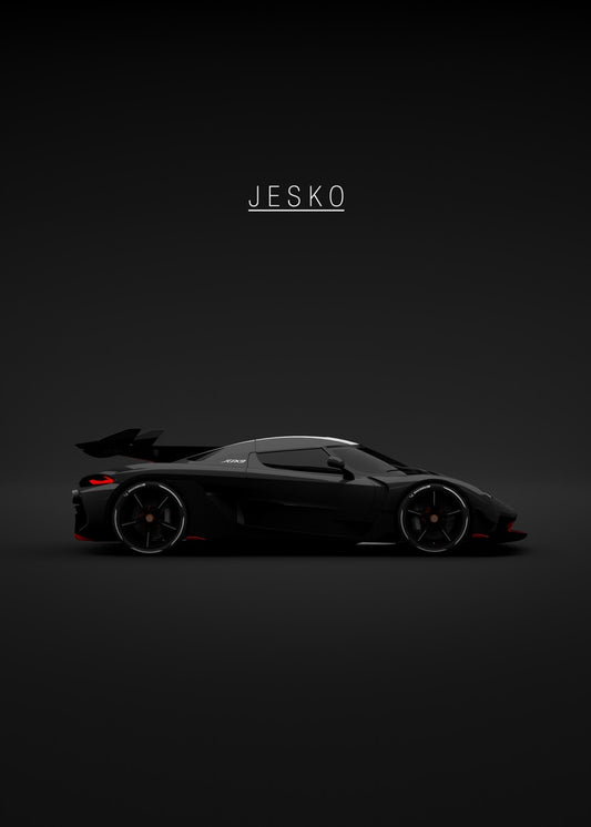 Koenigsegg Jesko Black