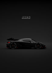 Koenigsegg Jesko Black