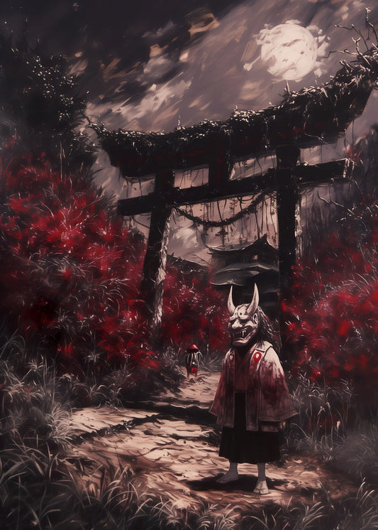 Moonlit Torii Mystery