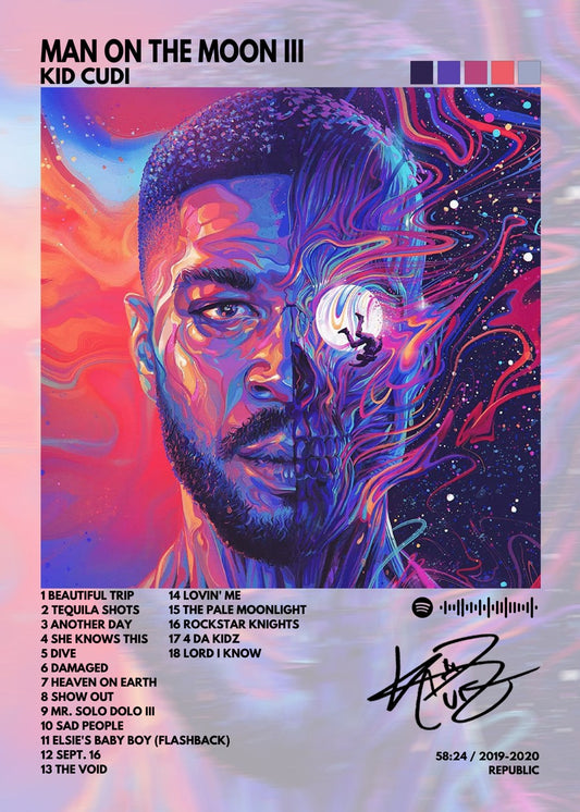 KID CUDI Album Cover Art