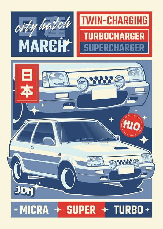 Nissan Micra Super Turbo K10
