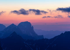 Sunset mountain 
