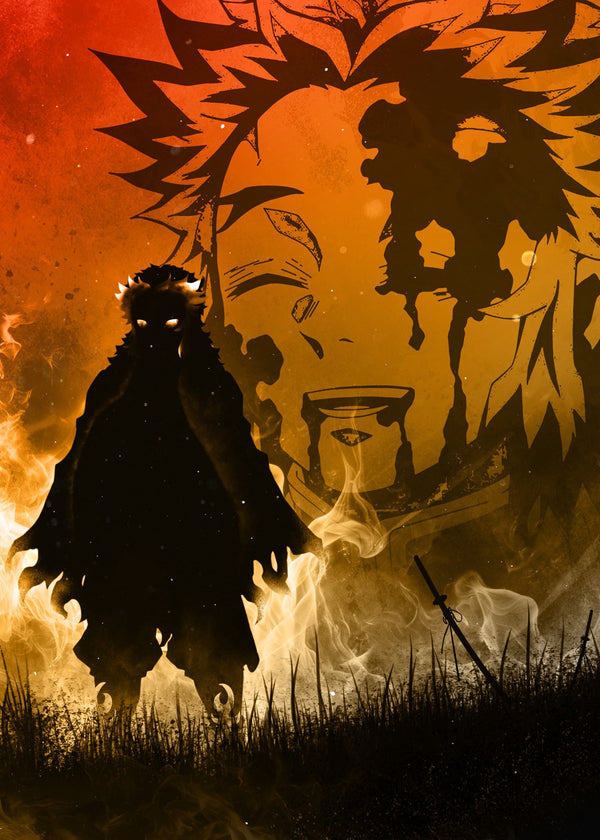 Kyōjurō Rengoku Shadow, Demon Slayer Kimetsu no Yaiba
