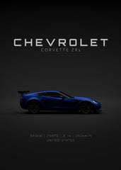Chevrolet Corvette C7 ZR1 - Bl