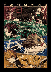 Demon Slayer Kimetsu no Yaiba Vintage Style